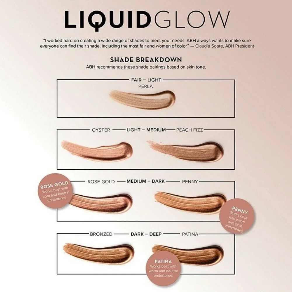 Anastasia Liquid Glow Highlighter- Oyster NEW - Picture 5 of 6